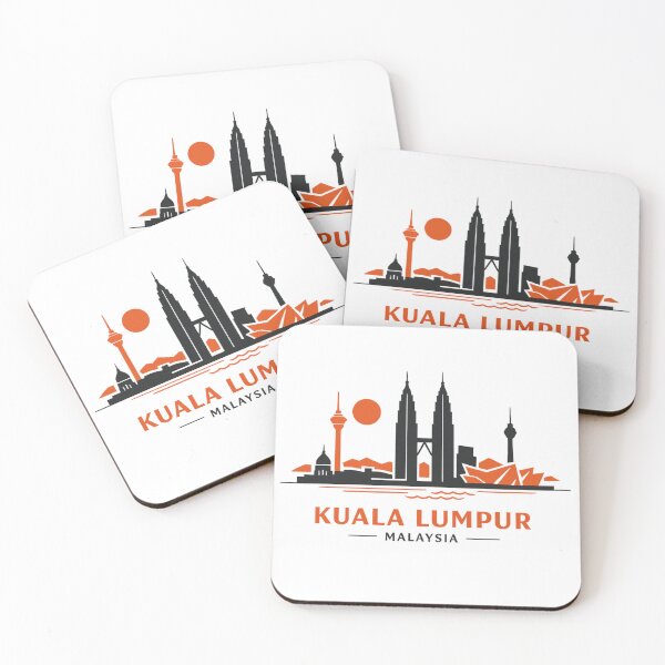 Item preview, Kuala Lumpur Malaysia Skyline Design designed and sold by Eclipse 3699.