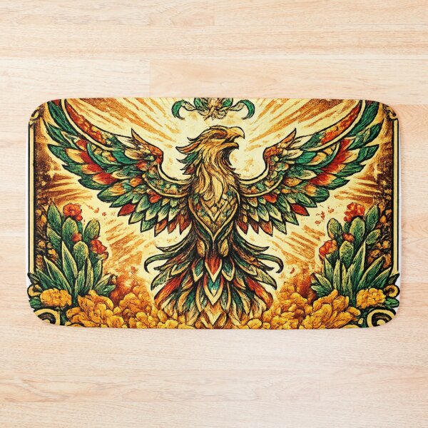 Item preview, Independencia de Mexico Eagle | Rise in Freedom Vintage Patriotic Mexican Art designed and sold by irfanshikh.