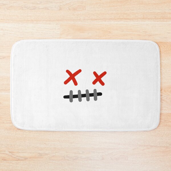 Item preview, Red Cross Eyes Dead KO Face Cartoon Vector Graphic designed and sold by somimalikkk.