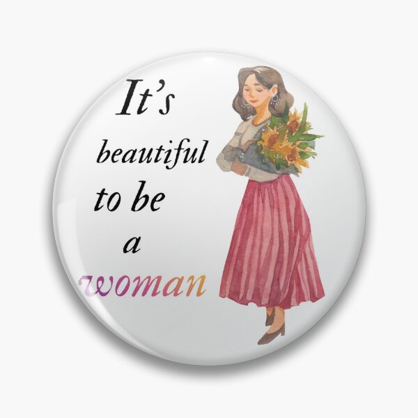 Item preview, Its Beautiful To Be A Woman Sunflower Watercolor Art designed and sold by busesplace.