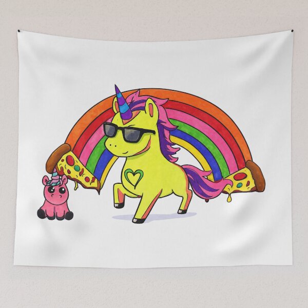 Item preview, PIZZA RAINBOW designed and sold by GHOSTFABRIC.