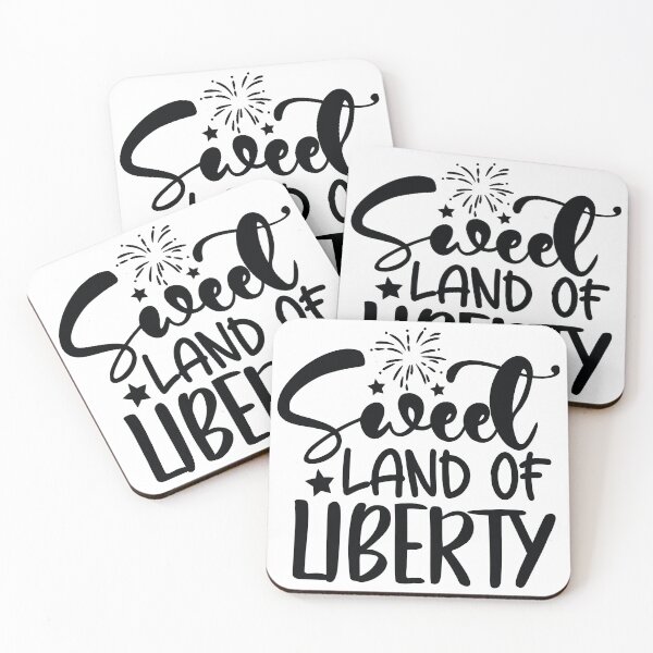 Item preview, Sweet Land Of Liberty - 4th Of July Quotes Retro Vintage USA Patriotic Pride Gift designed and sold by FuzionRaptor.