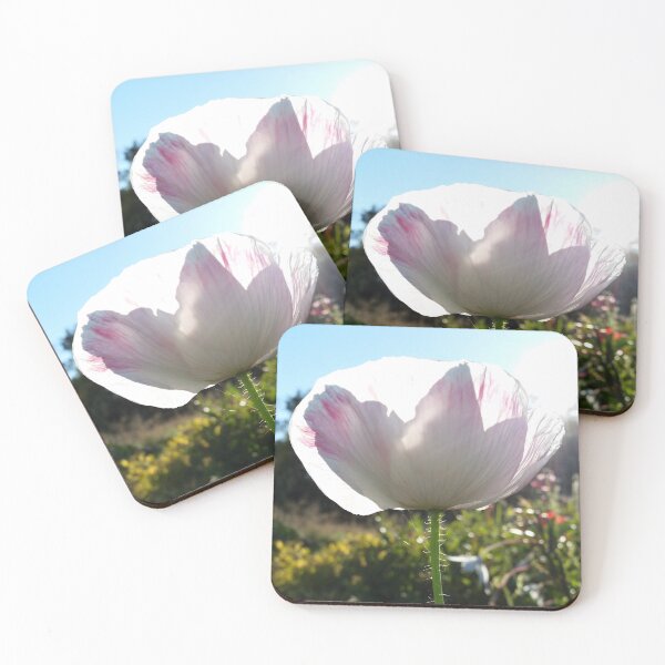Item preview, White Pink Poppy designed and sold by CalmnessbyChoice.