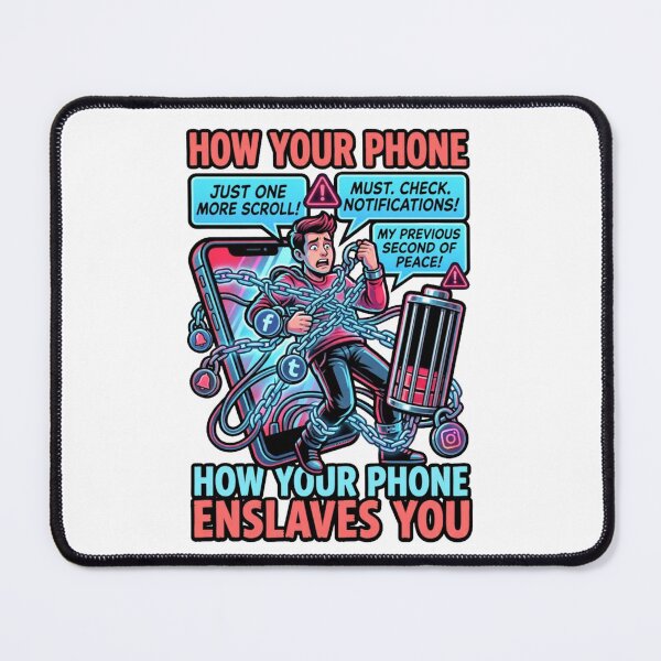 Item preview, How Your Phone Enslaves You designed and sold by ViralVisionsCreating .