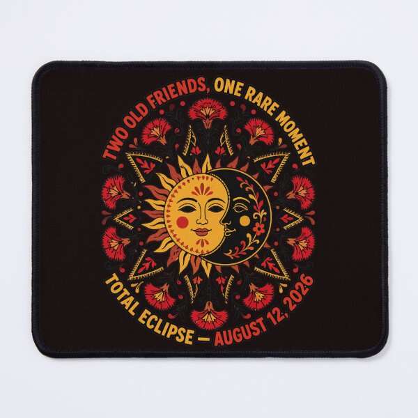 Item preview, Two Old Friends Spanish Folk Eclipse Tee designed and sold by Print Loft.