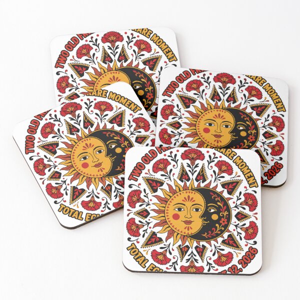Item preview, Two Old Friends Spanish Folk Eclipse Tee designed and sold by Print Loft.