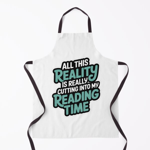 Item preview, Reading Time Lost to Reality designed and sold by NiftyWrx.