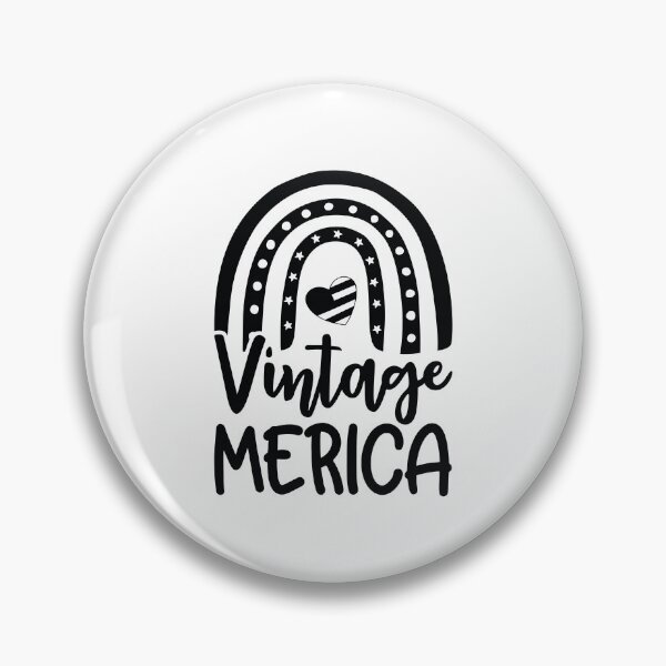 Item preview, Vintage Merica - 4th Of July Quotes Retro USA Patriotic Flag Pride Gift designed and sold by FuzionRaptor.
