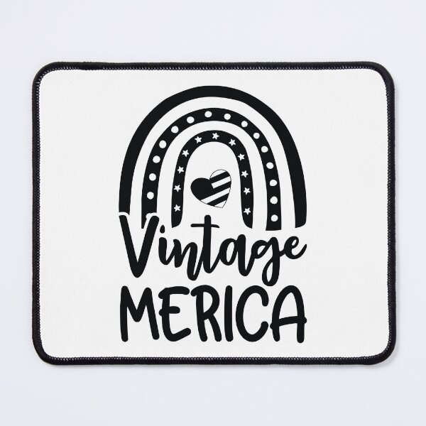 Item preview, Vintage Merica - 4th Of July Quotes Retro USA Patriotic Flag Pride Gift designed and sold by FuzionRaptor.