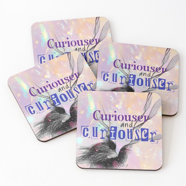 Item preview, Alice in Wonderland quote, digital collage art designed and sold by GiSilver.