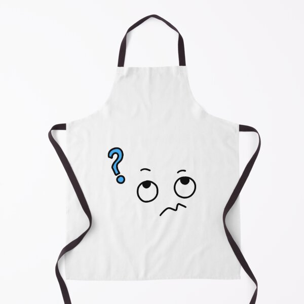 Item preview, Confused Cartoon Eyes Blue Question Mark Expression Graphic designed and sold by somimalikkk.