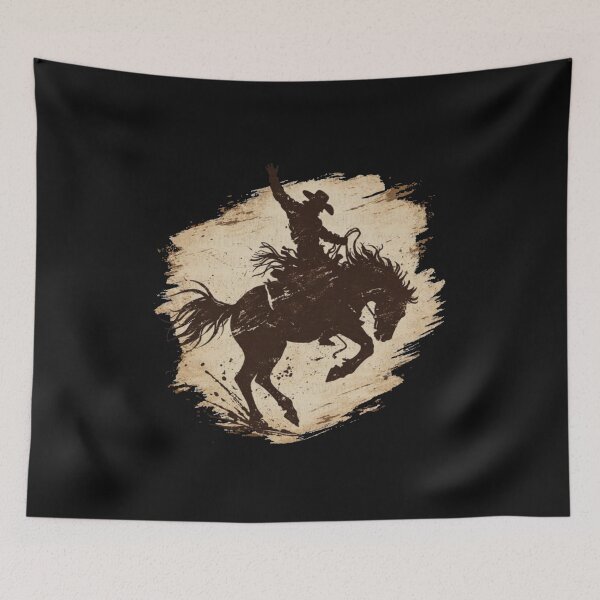 Item preview, Vintage Cowboy Bronco Rider designed and sold by Gbriel3.