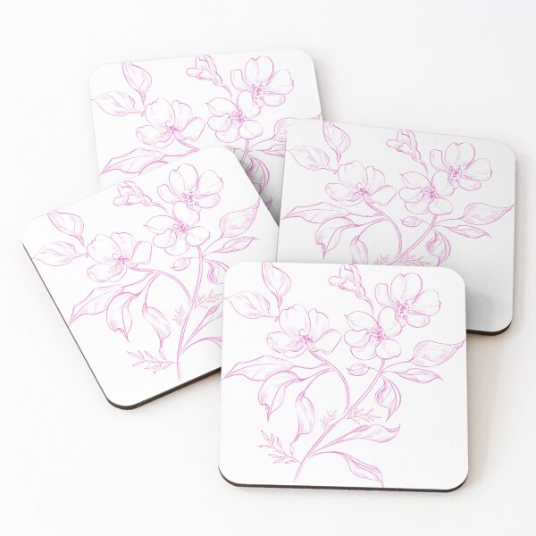 Artikelvorschau, pinke Blumen entworfen und verkauft von amepop.