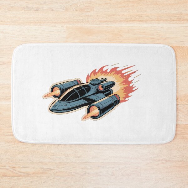 Item preview, Futuristic Spaceship Sci-Fi Art designed and sold by NiftyWrx.