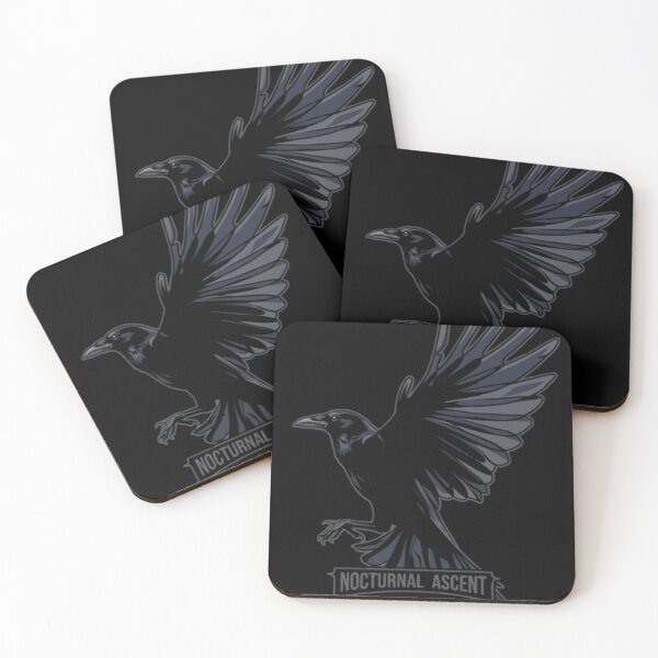 Item preview, Nocturnal Ascent Raven designed and sold by MTN-Wear.
