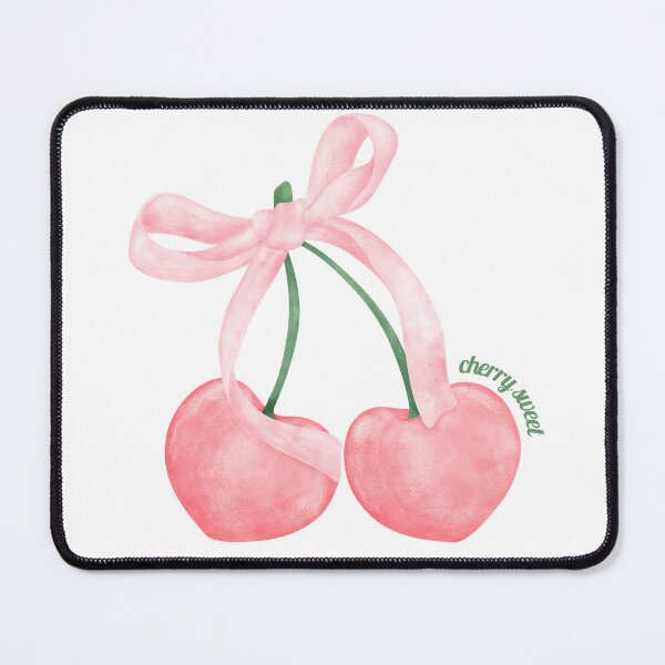 Item preview, Cherry sweet | Berry sweet - Blush and elegance cherries and bows sticker designed and sold by Novannah.