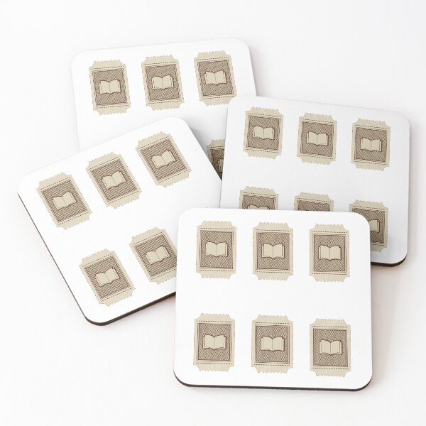 Item preview, Pack of bookish stamps | Reader designed and sold by Nyxander's Bookish Catalogue.
