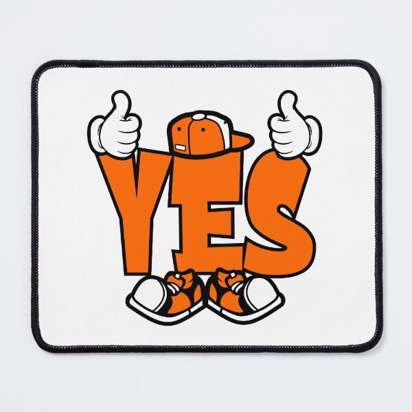 Item preview, Yes - UNIVERSAL typography Character Bold funny designed and sold by NFTWords.