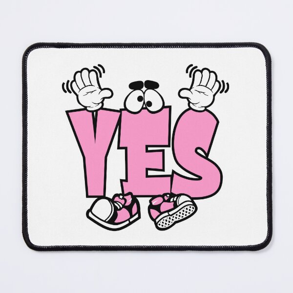 Item preview, Yes - ICONIC street lettering cartoon Character designed and sold by NFTWords.
