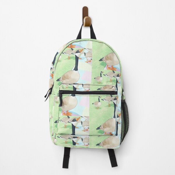 Item preview, Pastel Canada Geese Flock Art Print designed and sold by KaleChub.