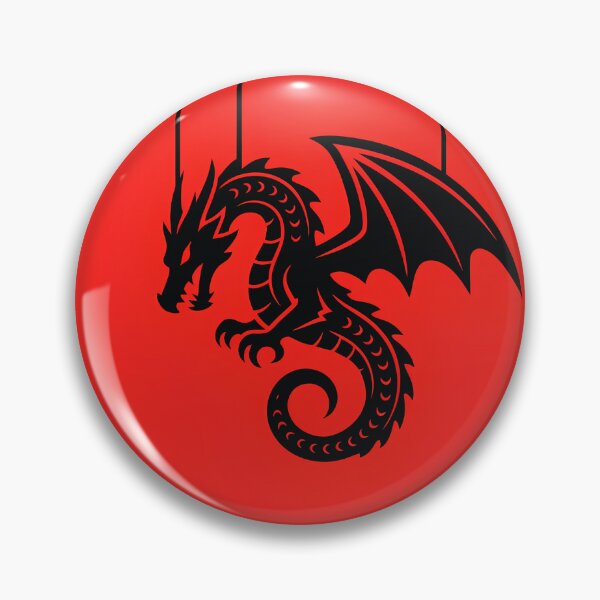 Item preview, Black Dragon Marionette – Red Sun Circle Design designed and sold by STREETEES CLUB.