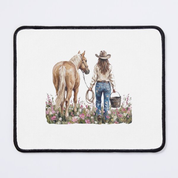 Item preview, Horse and Western Cowgirl designed and sold by Gbriel3.