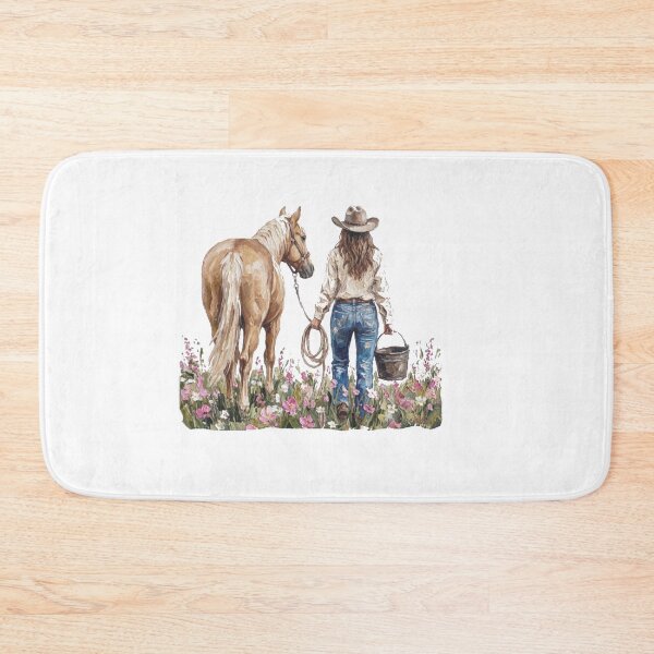 Item preview, Horse and Western Cowgirl  designed and sold by Gbriel3.