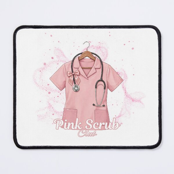 Item preview, Pink Scrub Club Barbiecore Nurse Coquette Pink Glam Aesthetic Nurse Gift designed and sold by Neurospicy Trolls.