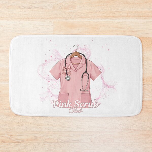 Item preview, Pink Scrub Club Barbiecore Nurse Coquette Pink Glam Aesthetic Nurse Gift designed and sold by Neurospicy Trolls.