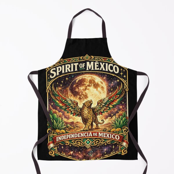 Item preview, Spirit of Mexico Winged Jaguar | Independencia de Mexico Vintage Design designed and sold by irfanshikh.