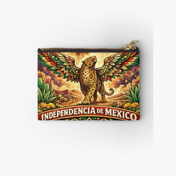 Item preview, Spirit of Mexico Winged Jaguar | Independencia de Mexico Vintage Design designed and sold by irfanshikh.