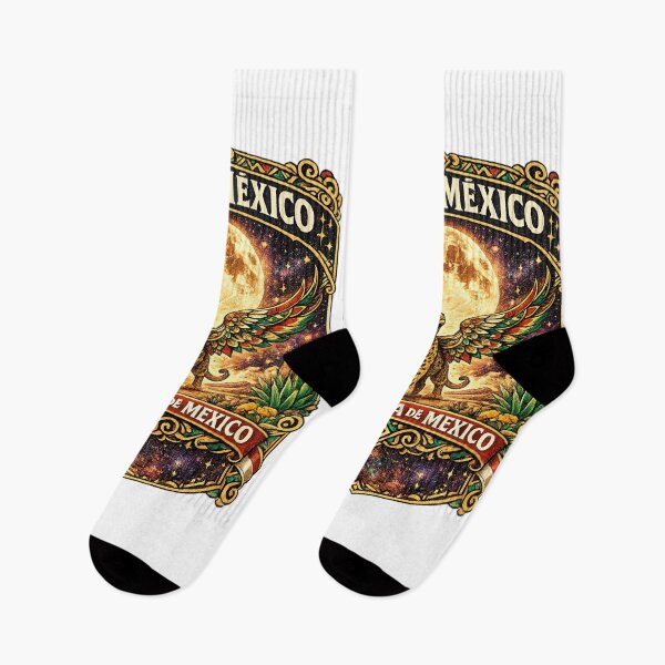 Item preview, Spirit of Mexico Winged Jaguar | Independencia de Mexico Vintage Design designed and sold by irfanshikh.