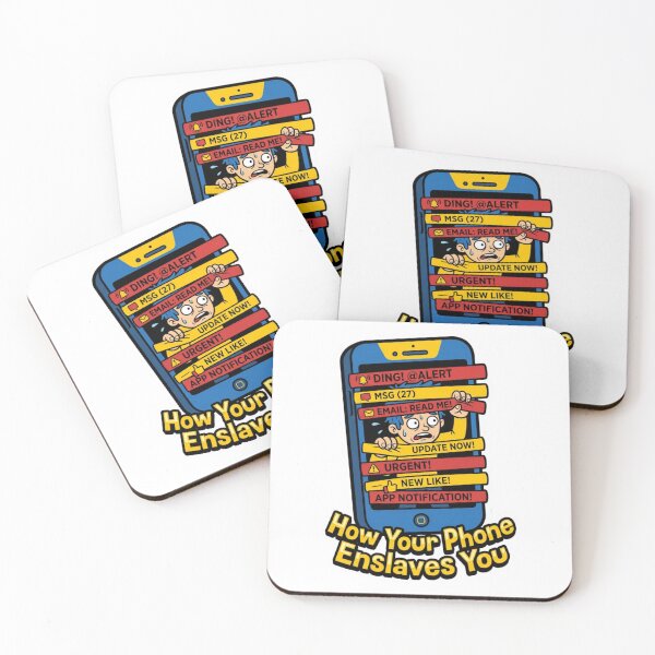 Item preview, How Your Phone Enslaves You designed and sold by  ViralVisionsCreating .