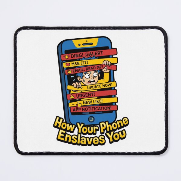 Item preview, How Your Phone Enslaves You designed and sold by ViralVisionsCreating .