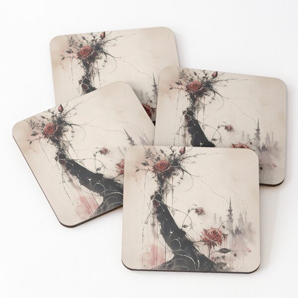Item preview, Crimson Roses and the Midnight Muse designed and sold by Marcu Ioachim.