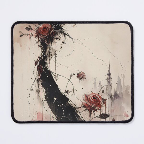 Item preview, Crimson Roses and the Midnight Muse designed and sold by Marcu Ioachim.