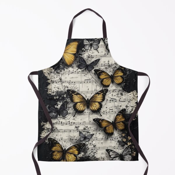 Item preview, Golden Butterflies Vintage Sheet Music Art designed and sold by Mediagraphic.