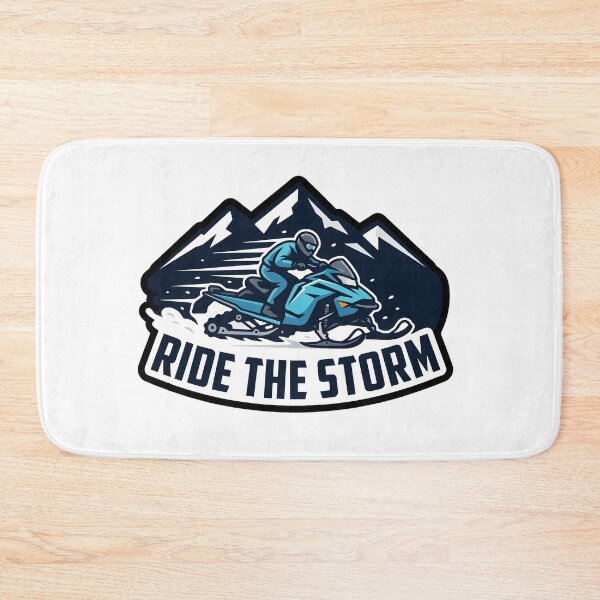 Item preview, Ride the Storm Snowmobiling Art designed and sold by NiftyWrx.