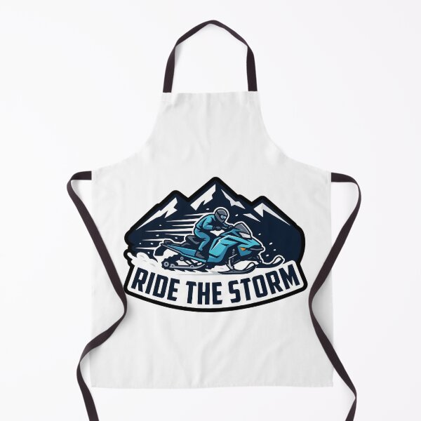 Item preview, Ride the Storm Snowmobiling Art designed and sold by NiftyWrx.