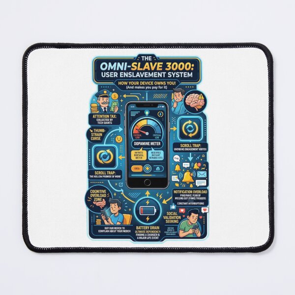 Item preview, How Your Phone Enslaves You designed and sold by ViralVisionsCreating .