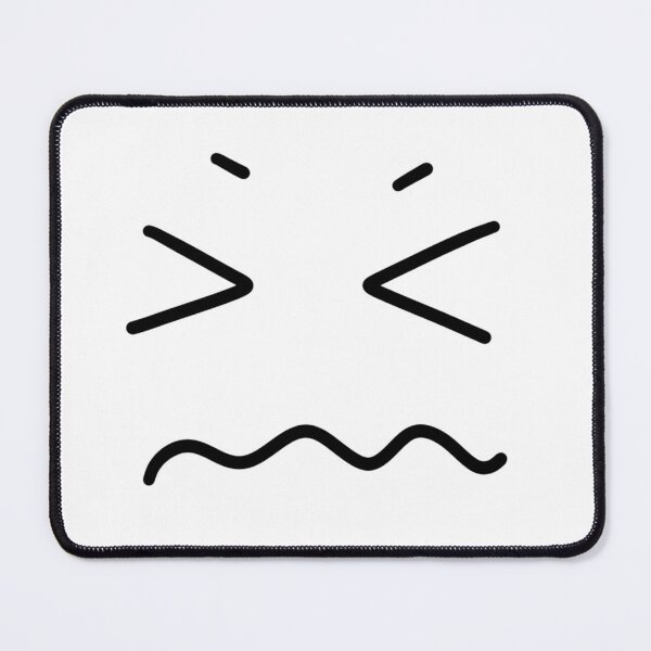 Item preview, Cute Frustrated Squeezing Face Doodle Anime Expression Graphic designed and sold by somimalikkk.