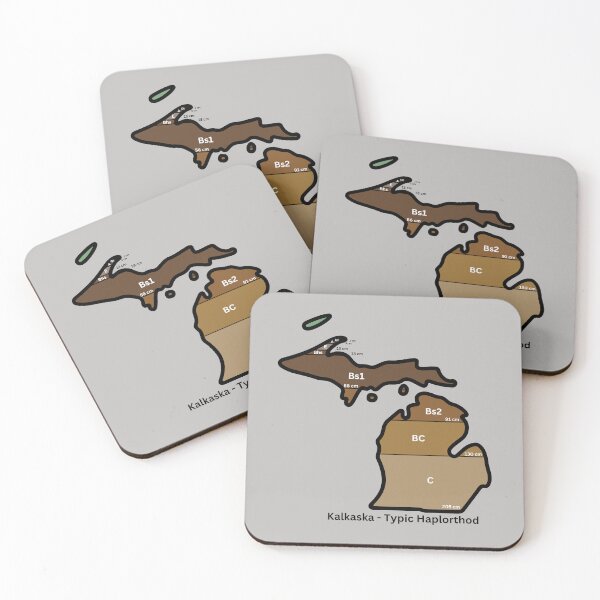 Item preview, Michigan State Soil - Kalkaska designed and sold by Cat00Tome.
