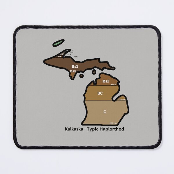 Item preview, Michigan State Soil - Kalkaska designed and sold by Cat00Tome.