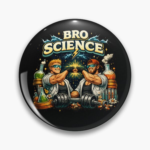 Item preview, Bro Science Gym Chemistry Funny Workout Design designed and sold by CreativeMindsetLab.