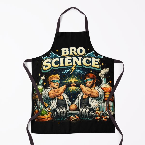 Item preview, Bro Science Gym Chemistry Funny Workout Design designed and sold by CreativeMindsetLab.