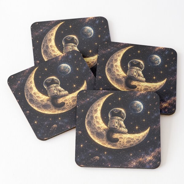 Item preview, Cute cat in space designed and sold by DreamCloths12.