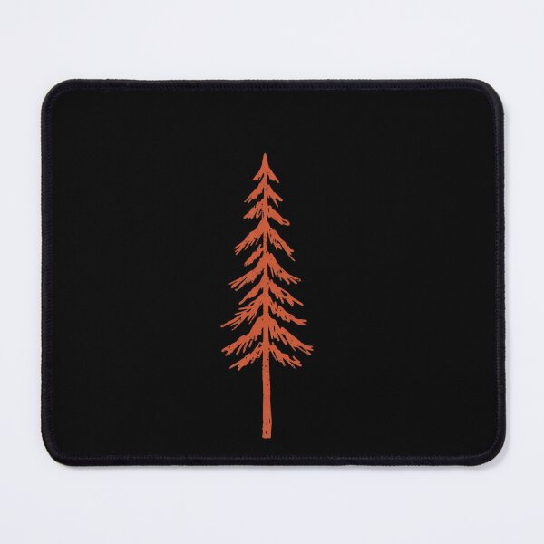 Item preview, A tall hand-drawn pine tree designed and sold by 123ks.