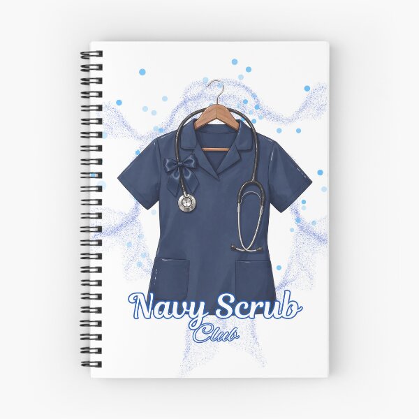 Item preview, Barbiecore Nurse Navy Scrub Club Coquette Bow Aesthetic Nurse Gift designed and sold by Neurospicy Trolls.