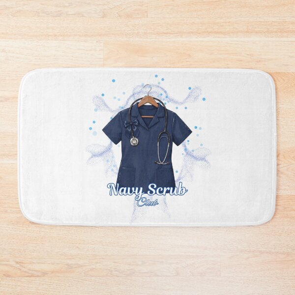 Item preview, Barbiecore Nurse Navy Scrub Club Coquette Bow Aesthetic Nurse Gift designed and sold by Neurospicy Trolls.