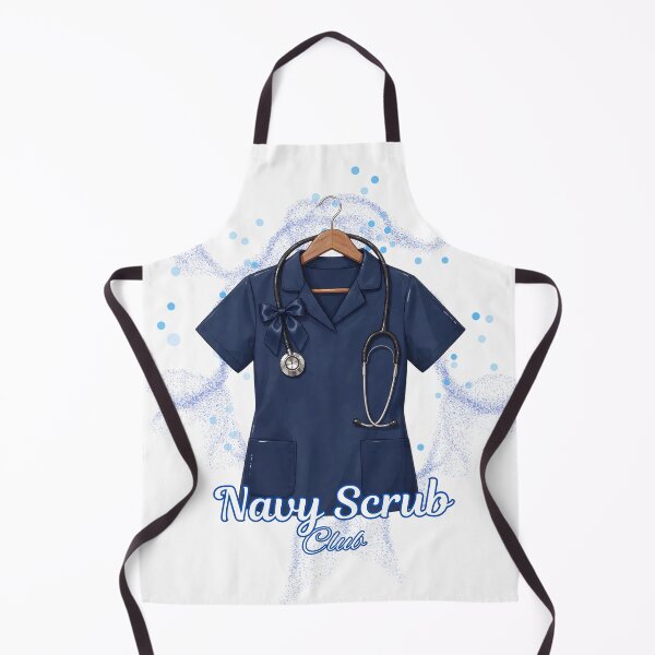 Item preview, Barbiecore Nurse Navy Scrub Club Coquette Bow Aesthetic Nurse Gift designed and sold by Neurospicy Trolls.